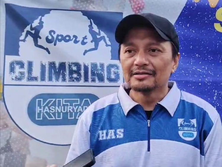 Ketua FPTI Kalsel Hasnuryadi Dukung Atlet Indonesia di IFSC Climbing World Cup 2025