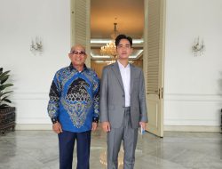 Bupati Kotabaru Temui Wapres Gibran Siapkan Rencana Pembangunan Stadion Kotabaru Hebat