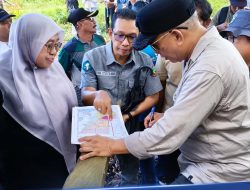 Wujudkan Pembangunan Wilayah yang Merata,Bupati Kotabaru Tinjau Lahan untuk Rencana Pembangunan Layanan Terpadu