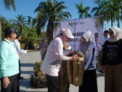 Penyerahan Bakul Kurban hingga Penanaman Pohon, Ananda Harapkan Lingkungan Kota Terus Terjaga