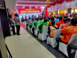 Sambut HUT Bhayangkara ke-79 Polresta Banjarmasin Gelar Pemeriksaan Kesehatan dan Donor Darah Gratis