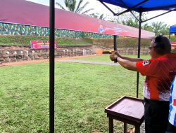 Dor! Teman Satu Angkatan Kapolda dan Wakapolda Kalsel Adu Tangkas Menembak, Siapa Yang Menang?