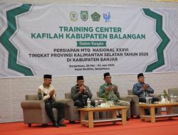 LPTQ Kabupaten Balangan Resmi Membuka Training Center Kafilah MTQ Kabupaten Balangan