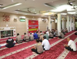 Sambut Hari Bhayangkara ke-79 “Polri untuk Masyarakat”, Polresta Banjarmasin Gelar Zikir dan Doa Bersama