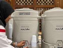 27.495 Liter Air Zamzam Jemaah Haji Debarkasi Banjarmasin Tiba Lebih Awal