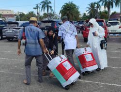 422 Jemaah Haji Kloter Pertama Tiba di Banjarmasin