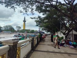 Beri Kenyamanan Bagi Wisata, Disbudporapar Banjarmasin Tata Ulang Pengelolaan PKL di Siring Menara Pandang
