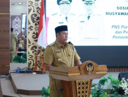 Bupati Ajak PWRI Jadi Mitra Strategis Pembangunan Daerah Barito Kuala