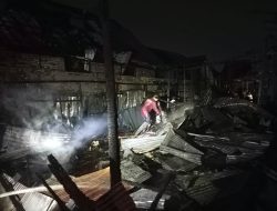 Kebakaran di Sungai Miai Gegerkan Warga