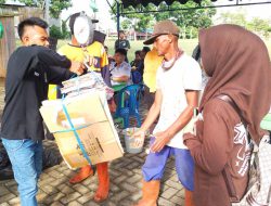 Dukung Visi Misi Bupati Wujudkan Lingkungan Bersih, DLH Tanah Bumbu Gelar Tukar Sampah Dengan Sembako