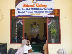 Bumdes Maju Jaya Desa Sumber Rejeki Ikuti Penilaian Tingkat Provinsi
