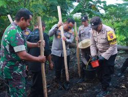 Dukung Swasembada Pangan, Polresta Banjarmasin Tanam Jagung di Lima Kecamatan