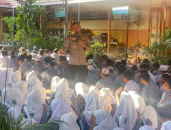 Kasat Binmas Polresta Banjarmasin Ajak Siswa SMPN 10 Jadi Generasi Berkarakter dan Bebas Narkoba