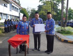 Sekda Banjar Dorong Percepatan Kerja Sama Daerah di Apel Hari Kesadaran Nasional Banjar