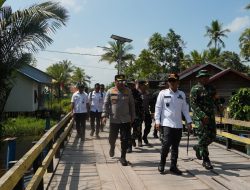 Wali Kota Banjarmasin dan Forkopimda Tinjau Lokasi TMMD Ke-125, Warga Sambut Hangat Pembangunan