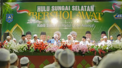 Wagub Kalsel Hadiri Hulu Sungai Selatan Bersholawat: Satukan Umat dengan Mencintai Sholawat