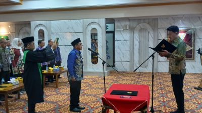 Pj Sekda Banjar Dilantik, Bupati Saidi Mansyur Tegaskan Tak Ada Pengusiran Wartawan