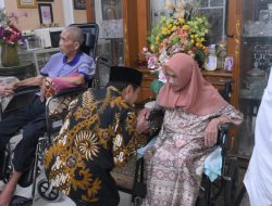 Wakil Gubernur Kalsel Kunjungi Tokoh Pers Banua, Gusti Rusdi Effendi