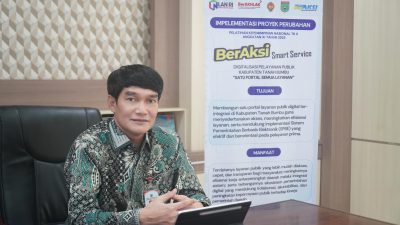 Kadis Kominfosp Tanah Bumbu Gagas Transformasi Digital Pelayanan Publik Lewat “BerAKSI Smart Service”