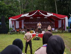 Kapolres Balangan Tutup Pertikarada XII Kalsel 2025