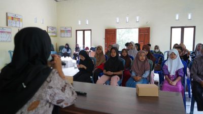 DP3A P2KB PMD Balangan Bentuk Forum Anak Tingkat Desa di Desa Mampari