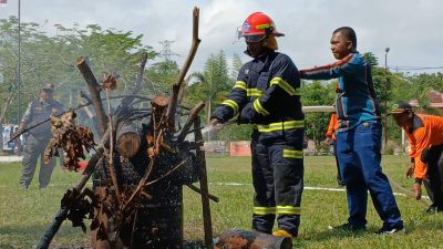 ​BPBD Banjar Latih Ratusan Relawan Hadapi Karhutla