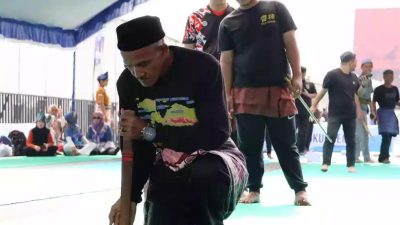 Masyarakat Antusias Ikuti Festival Olahraga Tradisional di Kalsel Expo 2025