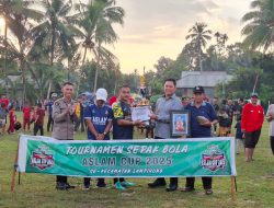 Super Junior FC Lampihong Selatan Sabet Gelar Juara ASLAM CUP 2025