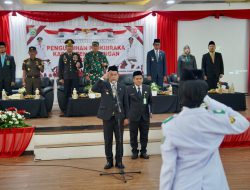 31 Anggota Paskibraka Balangan Resmi Dikukuhkan, Siap Kibarkan Merah Putih