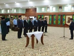 Tujuh Komisioner KPID Kalsel Resmi Dilantik, Gubernur H. Muhidin Tekankan Kualitas Siaran Yang Membawa Manfaat