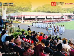 Menteri Nusron dan Wamen Ossy Ikuti Seluruh Rangkaian Upacara Peringatan Hari Kemerdekaan ke-80 Republik Indonesia