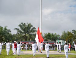Pengibaran Bendera Merah Putih Pada HUT ke-80 Kemerdekaan RI Sukses Digelar