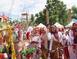 Meriahkan Hut ke-80 Kemerdekaan RI, Desa Muara Jaya Adakan Jalan Santai dan Pawai Budaya
