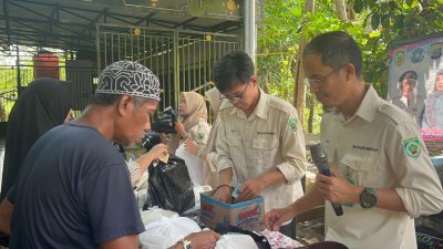 Pasar Murah di Desa Matang Lurus, Masyarakat Antusias Habiskan Stok Barang