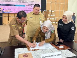 Dinas Perpustakaan dan Kearsipan Kabupaten Balangan Adakan Pemusnahan Arsip