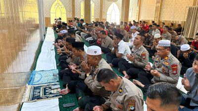 Polres Banjar Gelar Salat Ghaib dan Doa Bersama Demi Keselamatan Bangsa