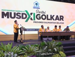 Hasnuryadi Terpilih Aklamasi Ketua DPD Golkar Kalsel Periode 2025-2030