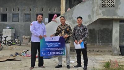 UPZ Bank Kalsel Bantu Biaya Pembangunan Gedung Tahfidz Quran