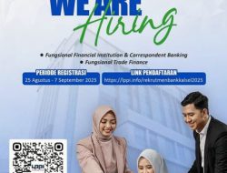 Bank Kalsel Buka Lowongan Kerja, Berikut Posisi yang Dicari