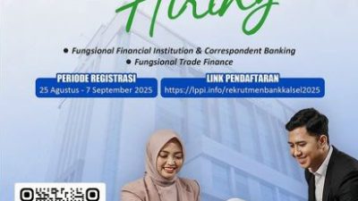 Bank Kalsel Buka Lowongan Kerja, Berikut Posisi yang Dicari