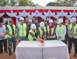 Groundbreaking Kantor Kejari Balangan, Kajati Kalsel Tegaskan Komitmen Penegakan Hukum