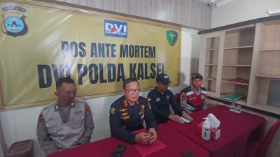 Jasad Korban Helikopter Aesindo Air Dievakuasi ke RS Bhayangkara Banjarmasin