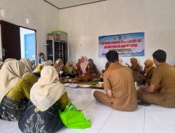 Dinas Kesehatan Balangan Lakukan Evaluasi Program KIA-GIzi di Desa Teluk Karya