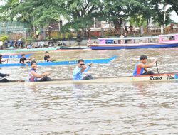 Lomba Tradisional Jukung Balap Baanam Meriahkan Hari Jadi ke-499 Kota Banjarmasin