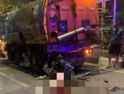 Kecelakaan Maut di Jalan A. Yani Km 4,5, Pemotor Tewas Usai Tabrak Truk Penyapu Jalan