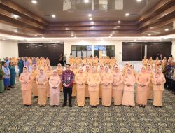 Pemkab Kotabaru Hadiri Pengukuhan Pengurus DWP Kotabaru Periode 2024–2029
