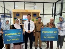 Enam Nasabah Bank Kalsel KC Paringin Menangkan Hadiah Undian Simpeda Nasional 2025