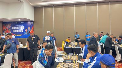 Awali Langkah Gemilang, Catur Beregu Putra Kalsel Libas Kemendikdasmen 4-0 di PORNAS KORPRI XVII