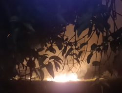 Kebakaran Lahan di Desa Belanti HST Berhasil Diatasi