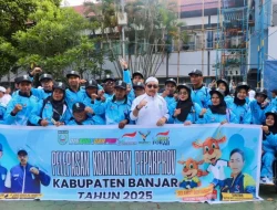 Wabup Habib Idrus Beri Pesan Khusus: Junjung Sportivitas, Kontingen Banjar Siap Rebut Medali di Tanah Laut